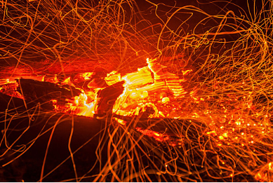 森林火苗报警监控系统